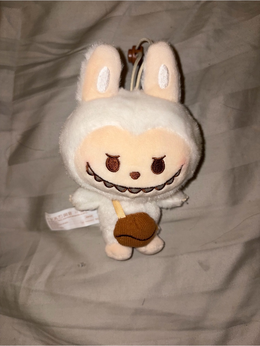 Pop Mart Labubu Coffee Bean Grinder plush pendant - Picture 3 of 4